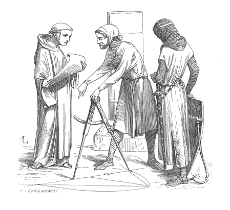 Baumeister im Mittelalter