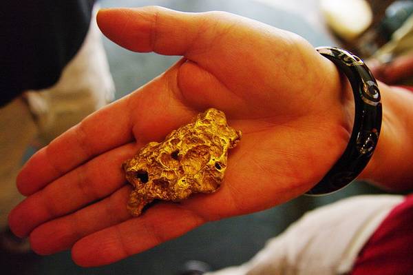Goldnugget | Quelle: Bgabel