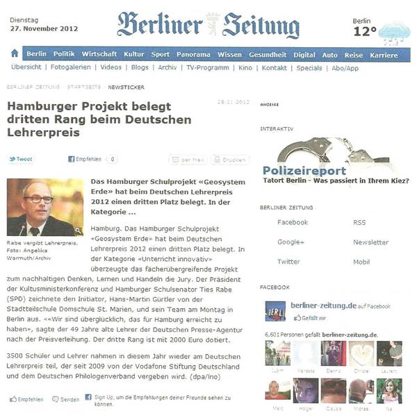Berliner Zeitung 27.11.2012